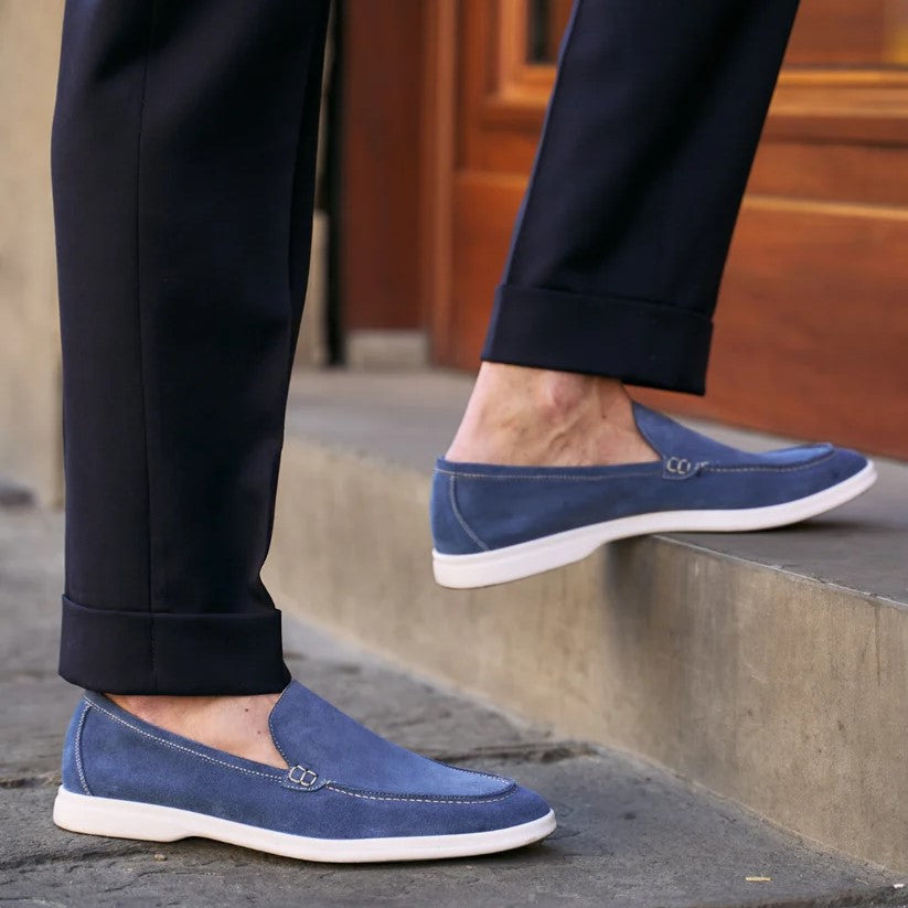 Mocassins Été Daim Italien