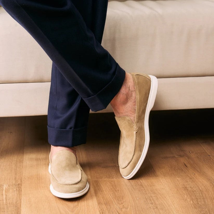 Mocassins Été Daim Italien